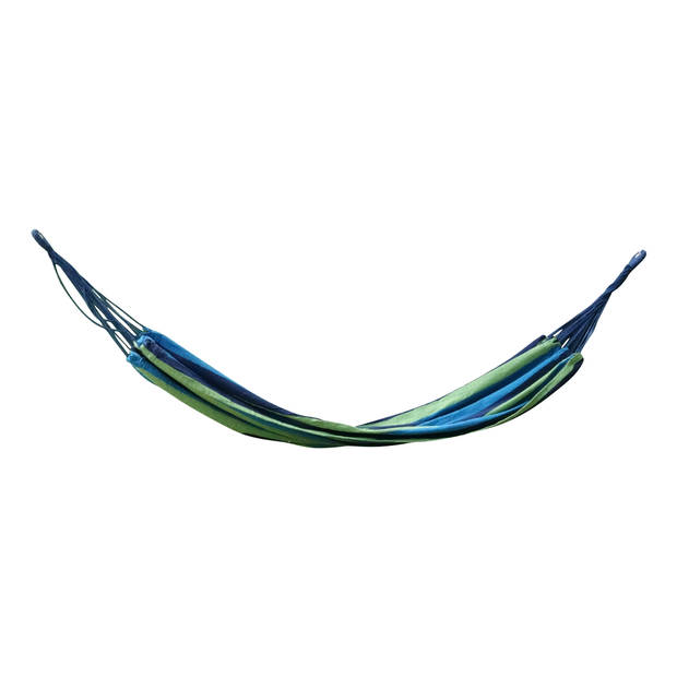 4gardenz® Hangmatstandaard met Tafel met Blauwe Hangmat
