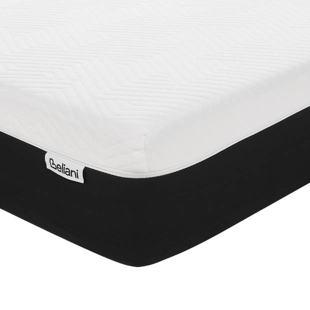 Beliani SPONGY - Matras-Wit-Traagschuim