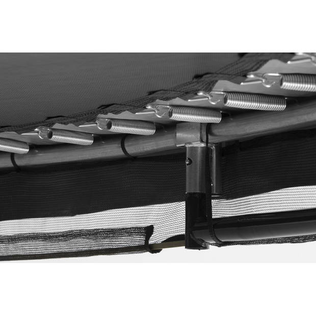Salta Trampoline Comfort Edition met Veiligheidsnet - Ground - 213 cm - Zwart