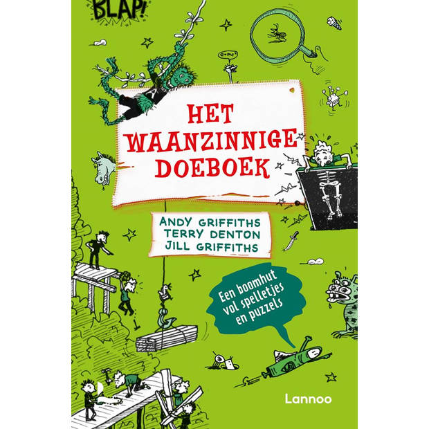 De waanzinnige boomhut. Doeboek. 7+