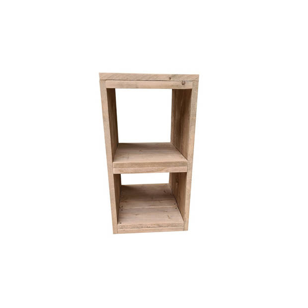 Wood4you - Nachtkastje steigerhout 34Lx36Bx50H cm