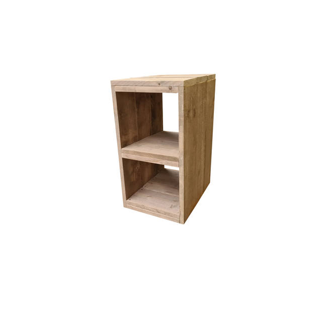 Wood4you - Nachtkastje steigerhout 34Lx36Bx50H cm