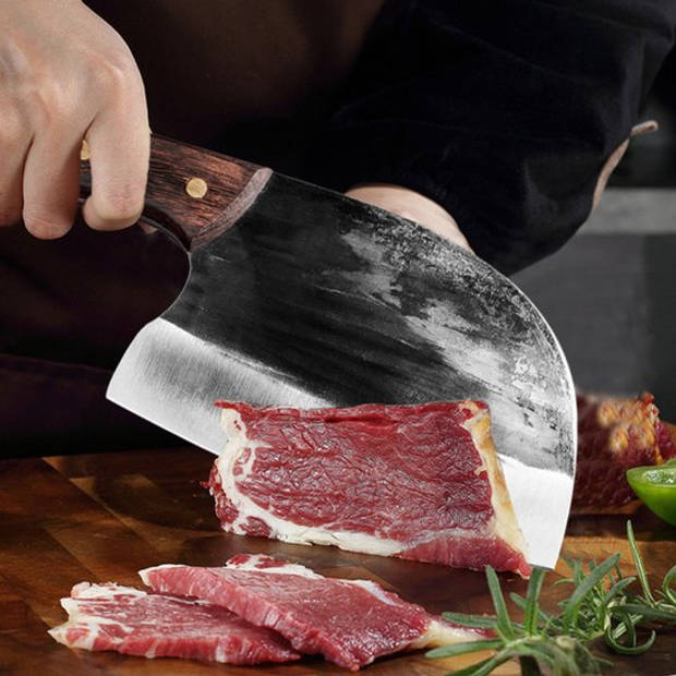 T&M Knives Hakmes Premium Koksmes BBQ Met Ergonomisch Handvat Inclusief Giftbox