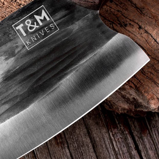 T&M Knives Hakmes Premium Koksmes BBQ Met Ergonomisch Handvat Inclusief Giftbox