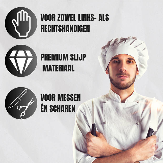 T&M Messenslijper Premium Doortrekslijper 4 in 1 Professioneel RVS