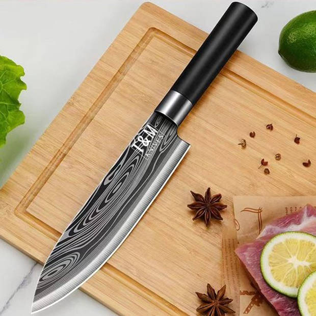 T&M Knives Vleesmes Trudes Koksmes Incl. Luxe Cadeaubox 30cm