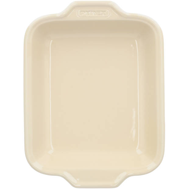 Pyrex® Ceramic Création rechthoekige ovenschaal 29x22cm Green Sage