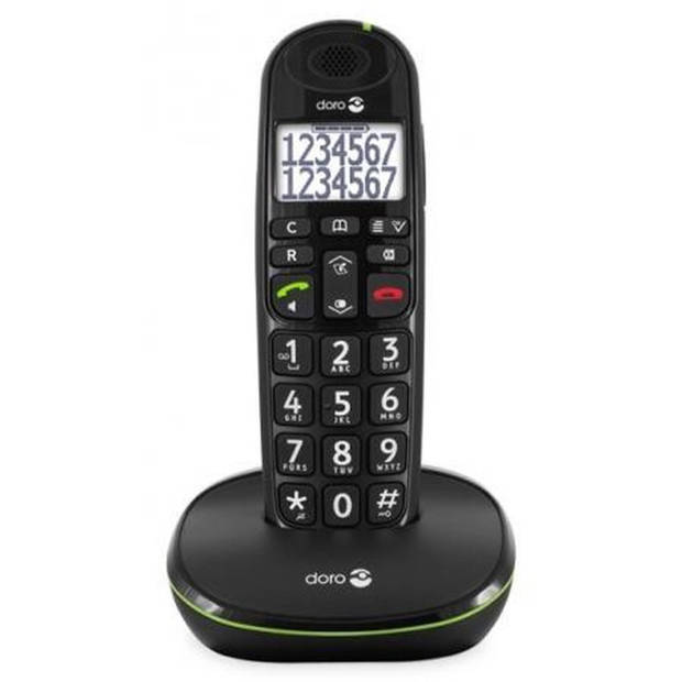 Doro Easy cordless dect phone zwart