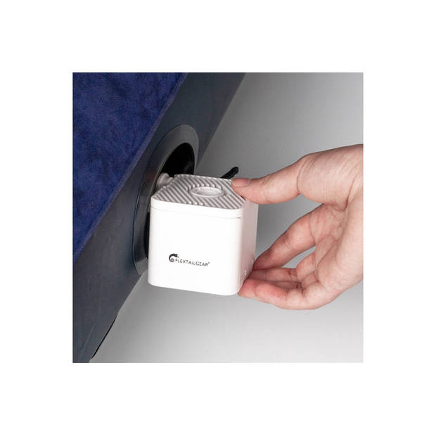 Flextail Gear Tropo 2 Luchtbedpomp - Opblaaspomp op batterijen - Wit