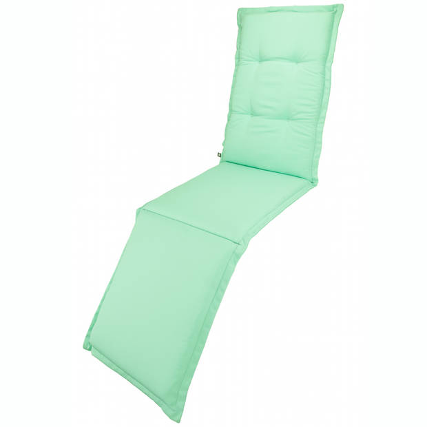 Kopu® Prisma Aquamarine - Deckchairkussen - 200x50 cm - Groen