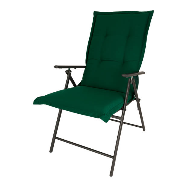 Kopu® Prisma Forest Green Comfortabel Tuinkussen met Hoge Rug - Groen