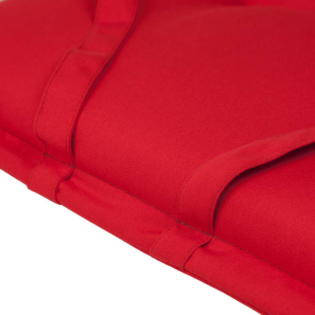 Kopu® Prisma Red - Comfortabel Tuinkussen Lage Rug - Rood