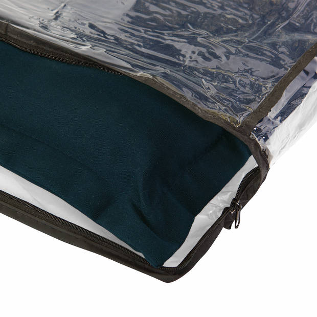 Kopu® Prisma Navy - Extra Comfortabel Ligbedkussen 195x60 cm - Blauw