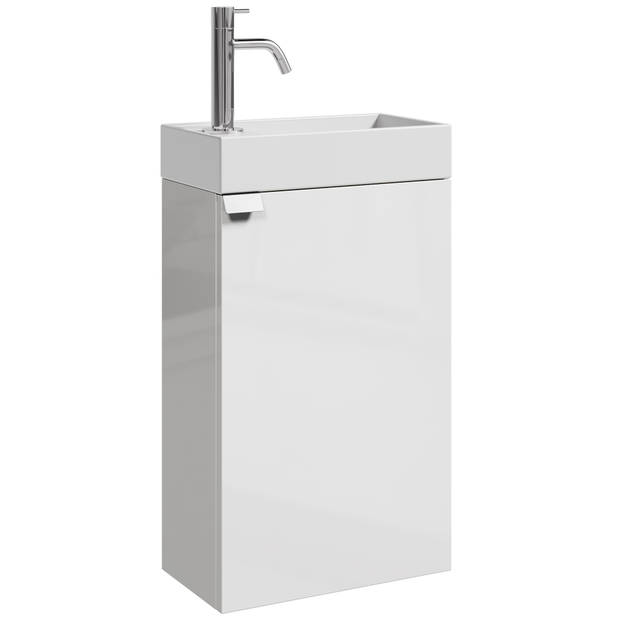 Badplaats Toiletmeubel Apollo 40cm - hoogglans wit