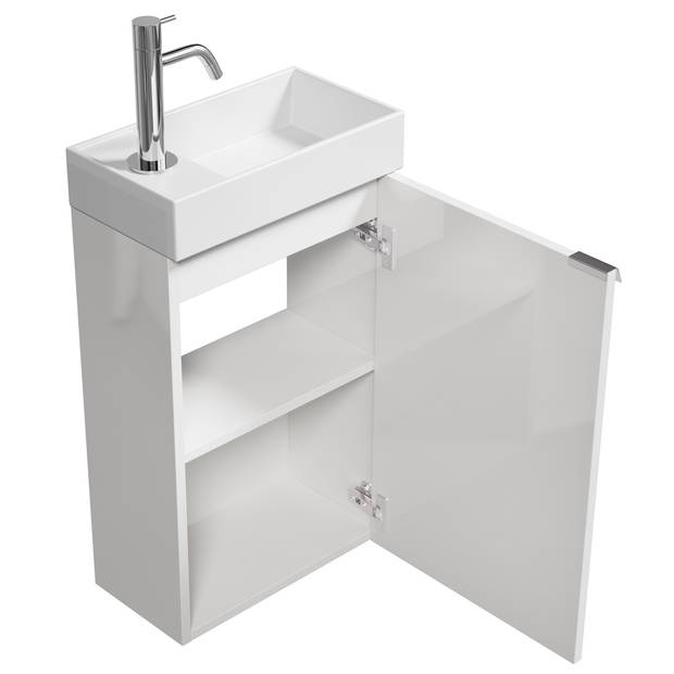 Badplaats Toiletmeubel Apollo 40cm - hoogglans wit