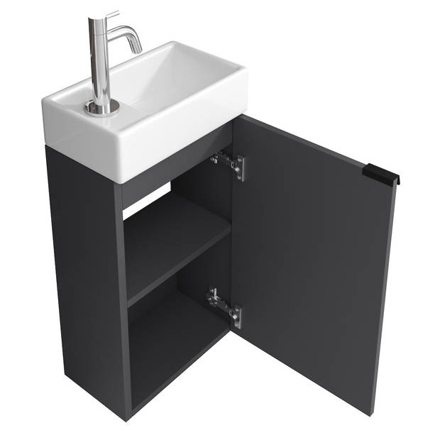 Badplaats Toiletmeubel Apollo 40cm - antraciet