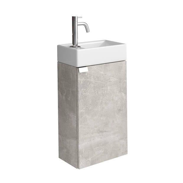 Badplaats Toiletmeubel Apollo 40cm - beton grijs