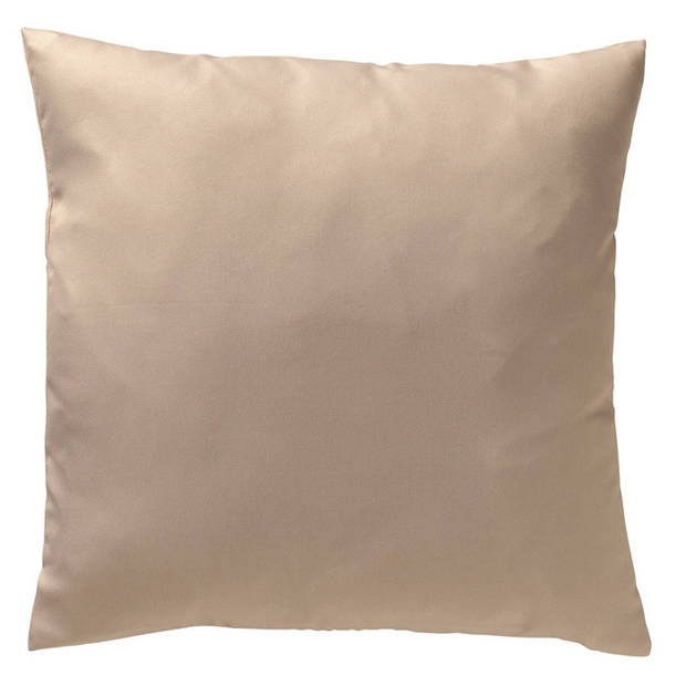 Dutch Decor - SIA - Buitenkussen 45x45 cm - waterafstotend en uv-bestendig - Semolina - beige