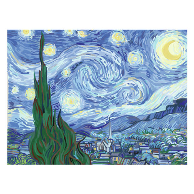 Ravensburger CreArt - The Starry Night (Van Gogh)