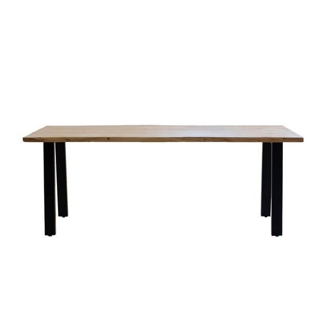 Giga Meubel - Boomstamtafel Acaciahout - Naturel - 200cm - Tafel Lars