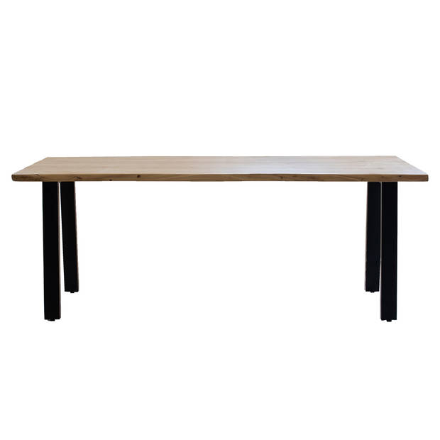 Giga Meubel - Boomstamtafel Acaciahout - Naturel - 200cm - Tafel Lars