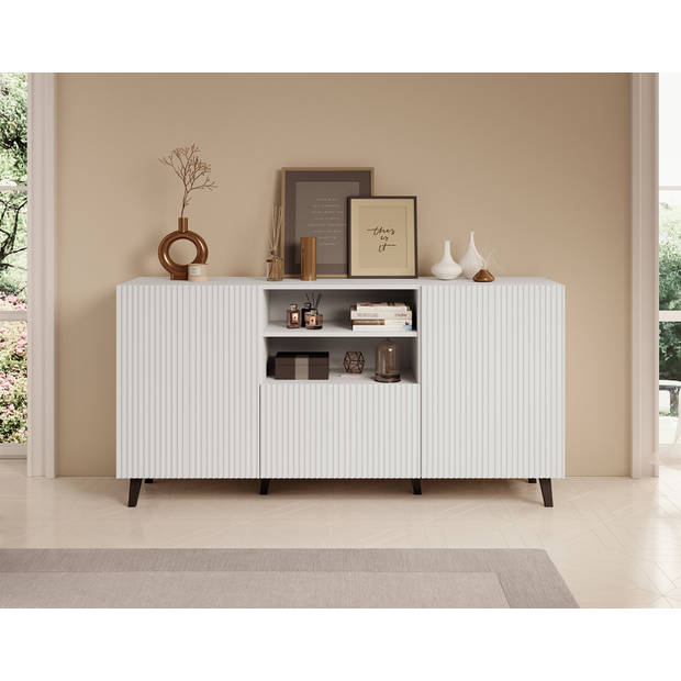 Meubella Dressoir Palamos - Wit - 150 cm