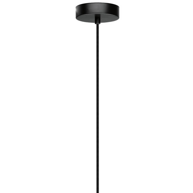 EGLO Clevedon - hanglamp - 1-lichts - E27 - zwart