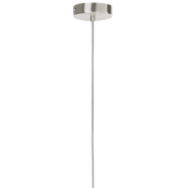 EGLO Pasteri - Hanglamp - 1 Lichts - Ø530mm. - Nikkel-Mat - Wit