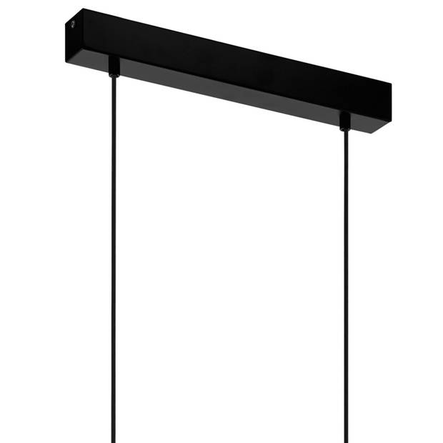 EGLO Townshend Hanglamp - E27 - 70 cm - Zwart/Bruin