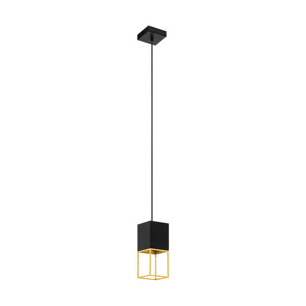 EGLO Montebaldo Hanglamp - GU10 - 10 cm - Zwart/Goud