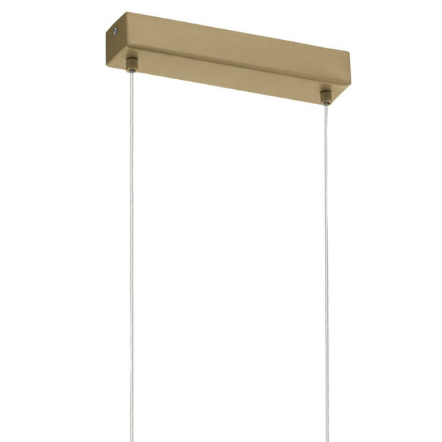 EGLO Vallaspra Hanglamp - E14 - 91 cm - Goud/Wit