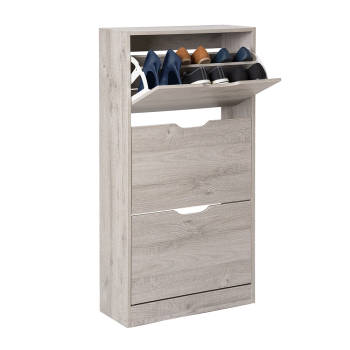 Houten schoenenkast Five® - Grijs