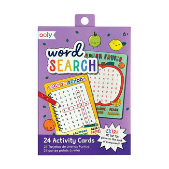 Ooly - Word Search Activity Cards