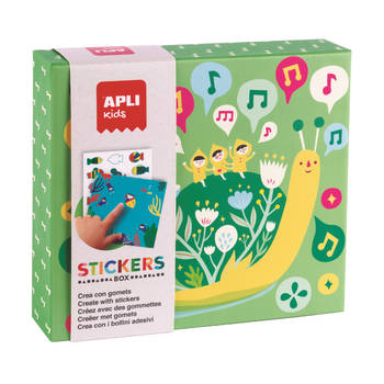 APLI Kids APLI - Liliput stickerdoos (met 8 kaarten en voorbeeld)
