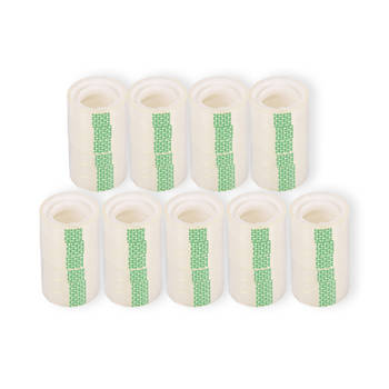 Transparante Verpakkingstape Rol - Hoogwaardige Karton Tape Set van 9 - 54 Rollen Plakband van elk 10m - Polyester en