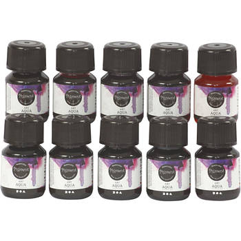 Creativ Company CC Aqua Pigment Aquarelverf Set 10x30 ml