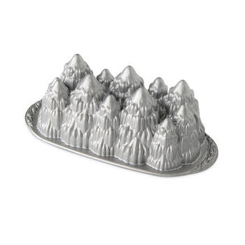 Nordic Ware - Bakvorm "Alpine Forest Loaf" - Nordic Ware Sparkling Silver Holiday