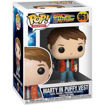 Pop Movies: Back to the Future - Marty in Puffy Vest - Funko Pop #961