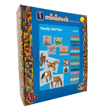 Ministeck Ministeck Family Set Fun - XL Box - 1800pcs