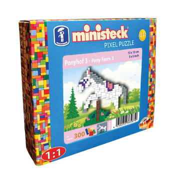 Ministeck Ministeck Ponyfarm 3 - Kleine doos - 300st
