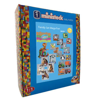 Ministeck Ministeck Family-Set Mega Fun - XXL Box - 4000st