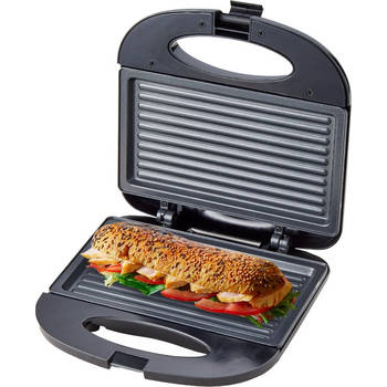 COOK-IT Tosti IJzer - Compact Grill Apparaat - Sandwich Maker - Croque Monsieur Toetstel