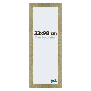 Fotolijst 33x98cm Goud Antiek MDF Mura