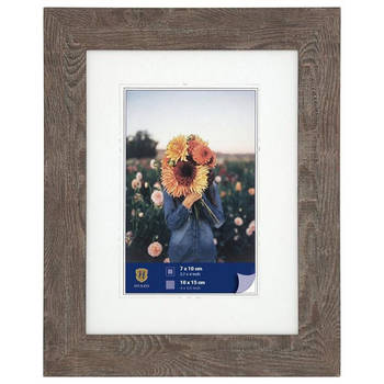 Henzo Fotolijst - Dahlia - Fotomaat 10x15 cm - Bruin