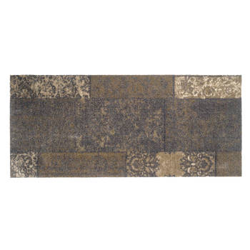MD Entree - Design mat - Universal - Patchwork Taupe - 67 x 150 cm