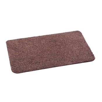 MD Entree - Droogloopmat - Home Cotton - Eco Brown - 80 x 120 cm