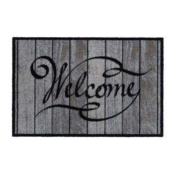 MD Entree - Schoonloopmat - Ambiance - Welcome Wood - 50 x 75 cm