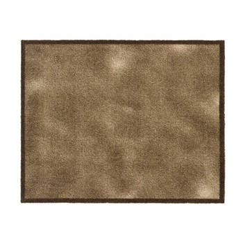 MD Entree - Schoonloopmat - Walk&Wash - Beige - 67 x 80 cm