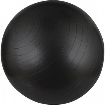 Avento Fitness Fitnessbal - 75 cm - Zwart