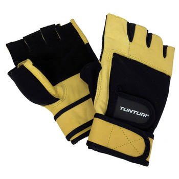 Tunturi High Impact - Fitness Gloves - Fitness handschoenen - Sporthandschoenen- Leder - Maat L